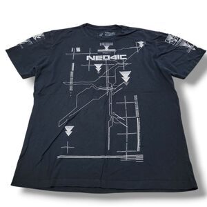 Hypr Shirt Size XXL NEO4IC Graphic Print T-Shirt The Future Override Graphic Tee